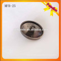 MFB25 Gun color half ball metal shank button for garment lady coat 23mm